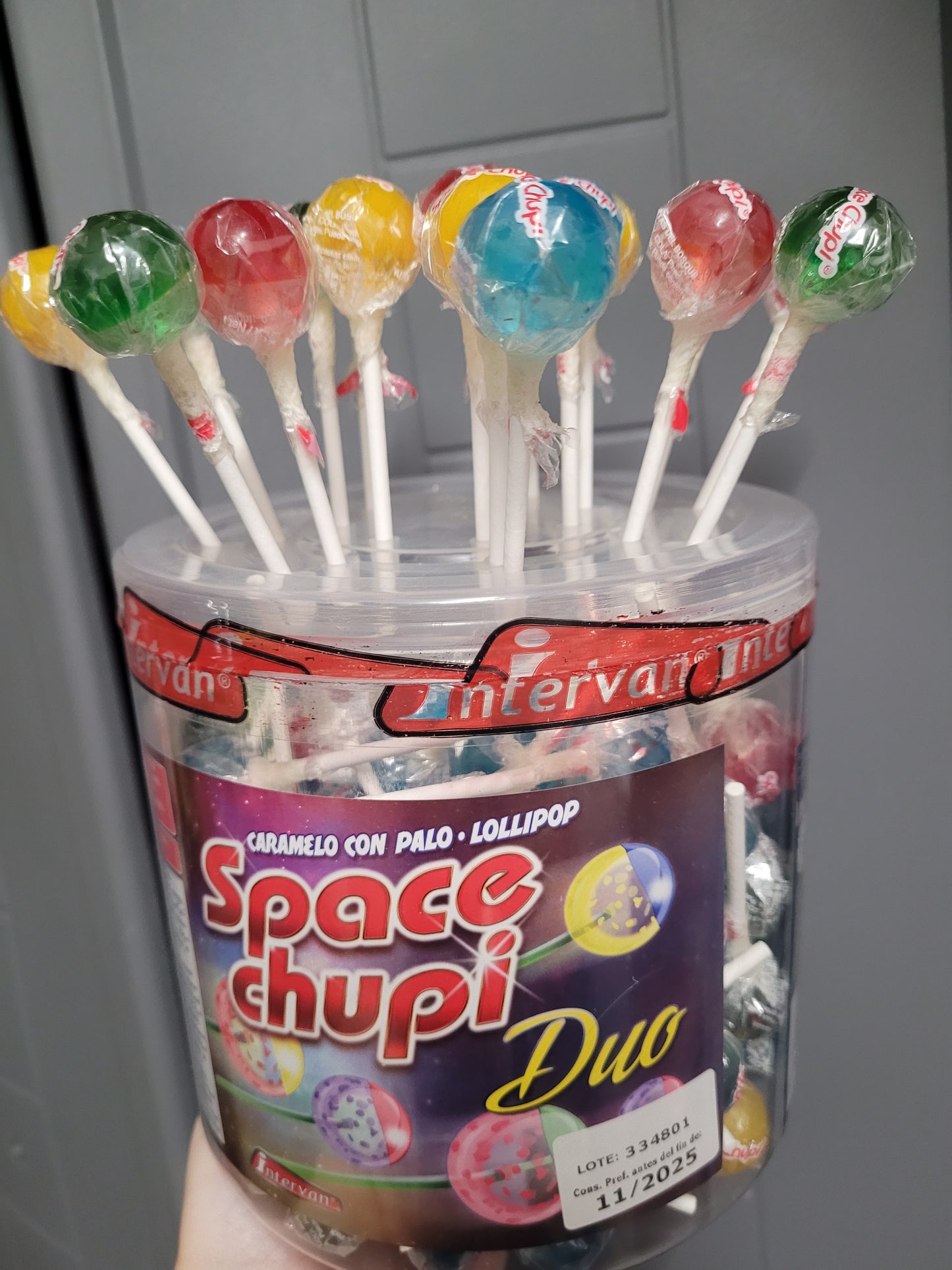 Sucette Space chupi duo X1
