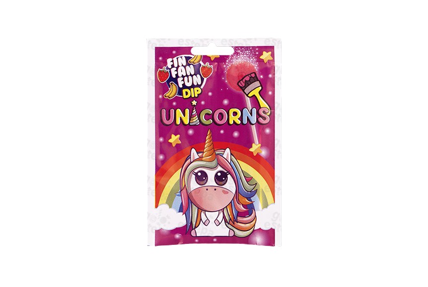 Sucette poudre licorne X1
