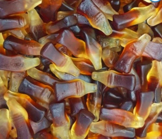 Bouteilles cola Gélifiées