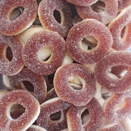 Anneaux cola sucrés