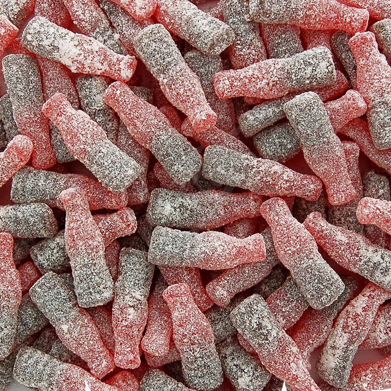 Bouteilles Cerise Cola Sucrées