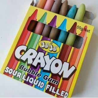 Crayon Bubble Gum